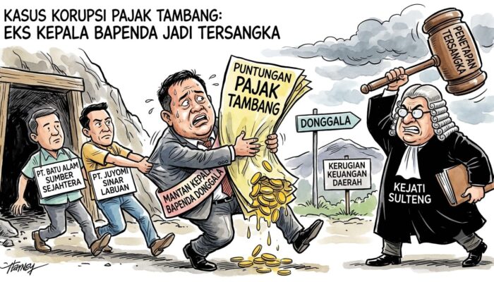 BREAKING NEWS: Mantan Kepala Bapenda Donggala Tersangka Korupsi
