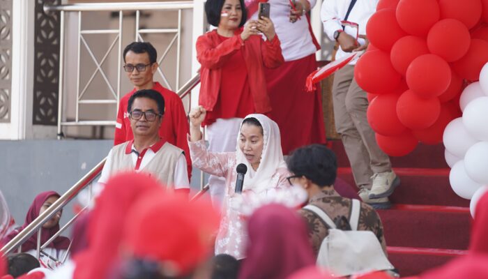 Wawali Palu Apresiasi 300 Murid TK Parade Nuansa Merah Putih
