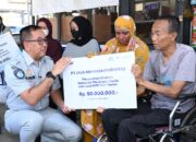 Dirut Jasa Raharja Serahkan Santunan Korban Kebakaran KMP Putri Yasmin