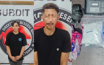 Kurir Sabu Asal Parimo Diringkus di Tondo, Polda Sulteng Sita 103 Gram Barang Bukti