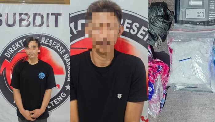 Kurir Sabu Asal Parimo Diringkus di Tondo, Polda Sulteng Sita 103 Gram Barang Bukti