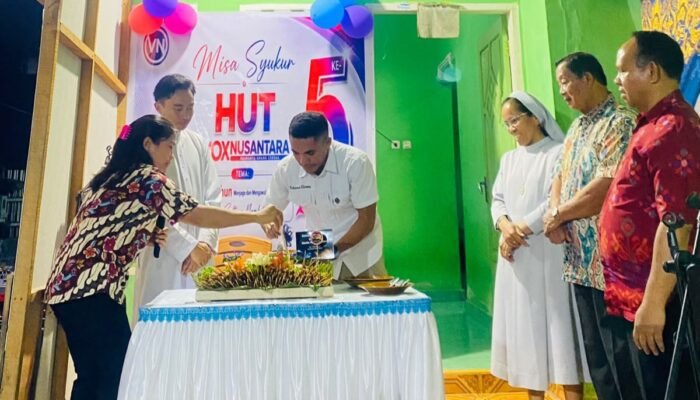 5 Tahun Menjaga Bumi Tadulako, VoxNusantara Gelar Misa Syukur HUT