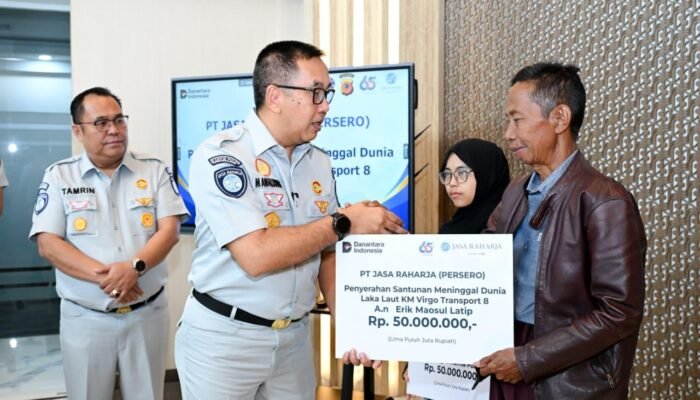 Jasa Raharja Kembali Serahkan Santunan kepada Ahli Waris Korban KM Virgo