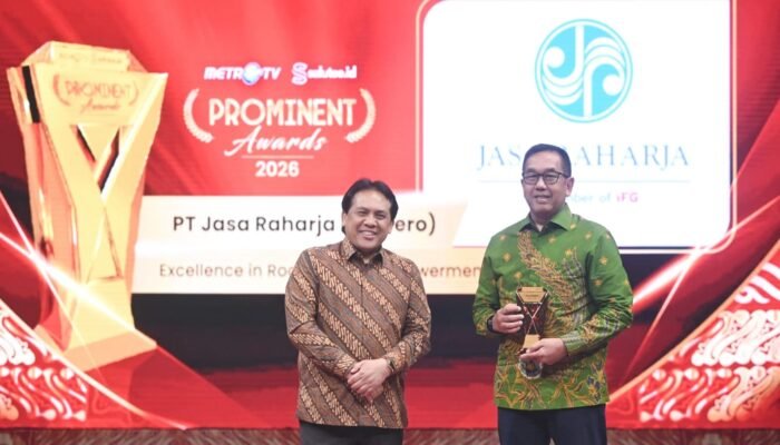 Jasa Raharja Raih Excellent in Road Safety Empowerment Ajang Prominent Award