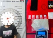 Bisnis Haram, Pria di Mepanga Parimo Dibekuk Bawa Puluhan Gram Sabu