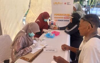 HUT ke-21 LPS: Ratusan Warga Nikmati Layanan Kesehatan Gratis