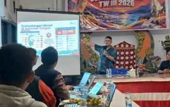 OJK Sulteng Catat Kredit Perbankan Tumbuh 18,06 Persen