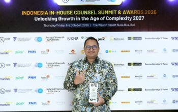 Direktur Harwan Muldidarmawan Terima Rekognisi In-House Counsel Elite 2026