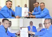 Prof Khairil – Prof Amar Kompak Daftar Pilrek Untad di Hari Jumat